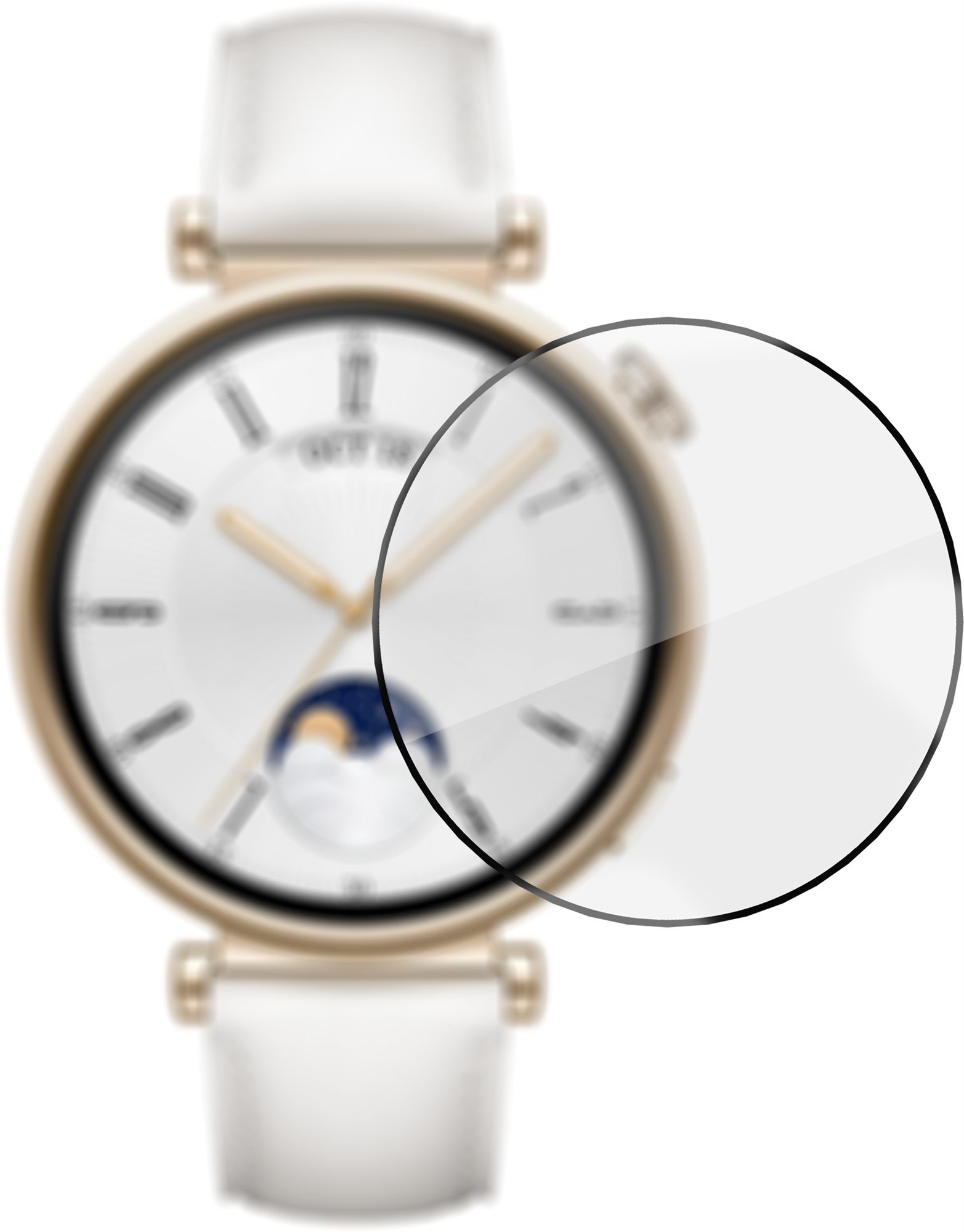 AlzaGuard Flexglass na Huawei Watch GT 4 41 mm Ochranné sklo