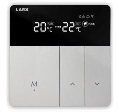 LARX WiFi Smartlife termostat 16 A, Displej s tlačidlami Termostat