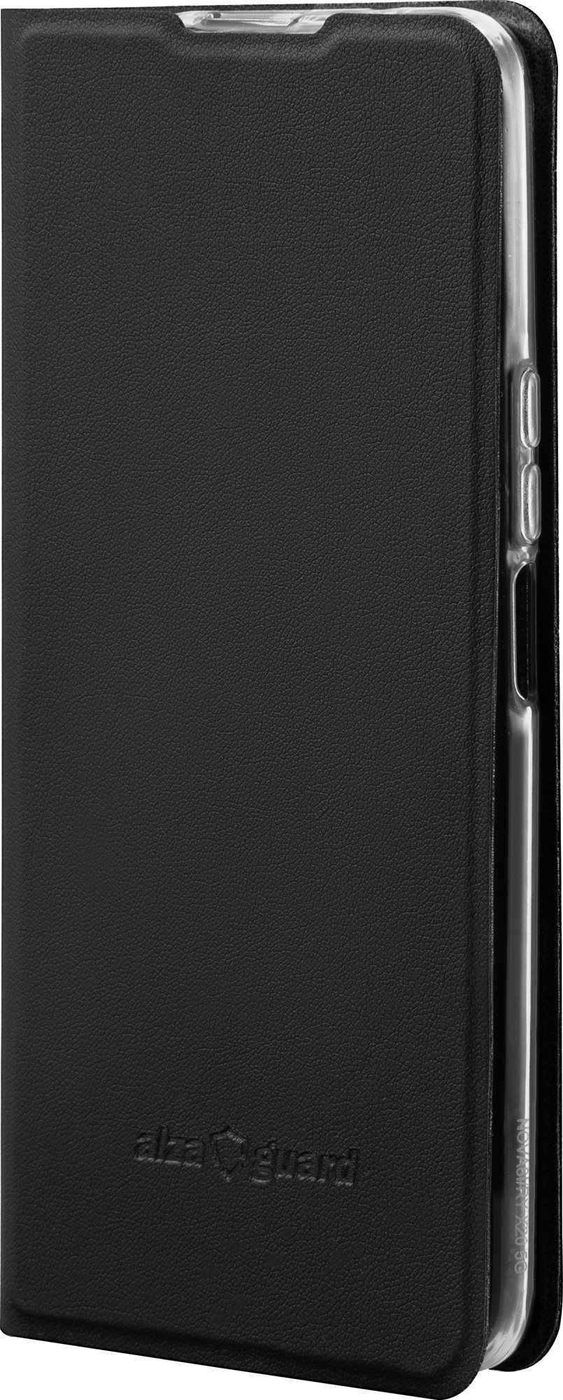 AlzaGuard Premium Flip Case Honor 50 Lite fekete flip tok...