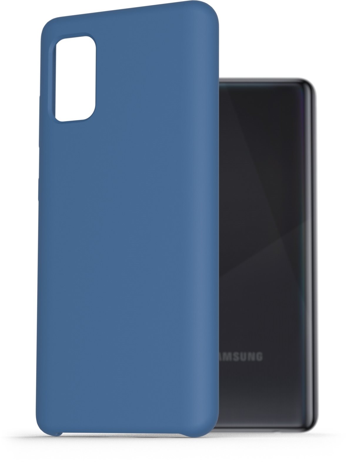AlzaGuard Premium Liquid Silicone Case for Samsung Galaxy A41 Blue...
