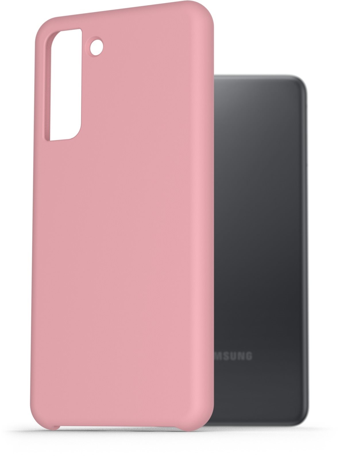 AlzaGuard Premium Liquid Silicone Case for Samsung Galaxy S21 5G...