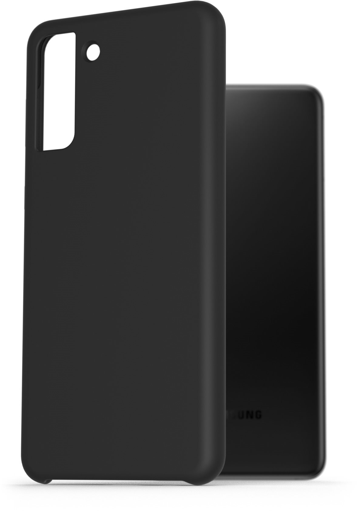 AlzaGuard Premium Liquid Silicone Case for Samsung Galaxy S21 + 5G...