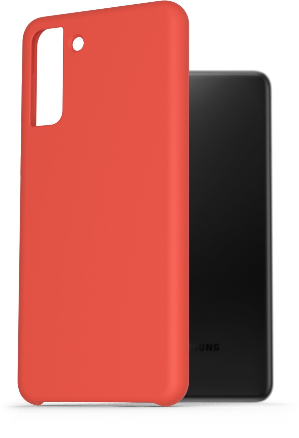 AlzaGuard Premium Liquid Silicone Case for Samsung Galaxy S21 + 5G...