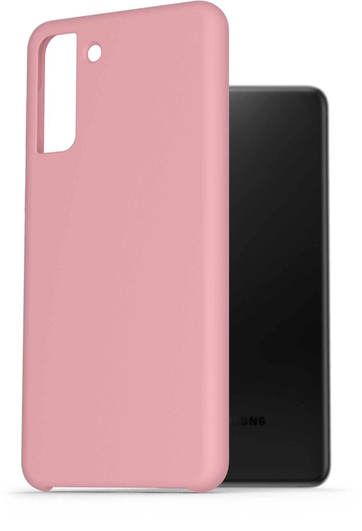 AlzaGuard Premium Liquid Silicone Case for Samsung Galaxy S21+ 5G...