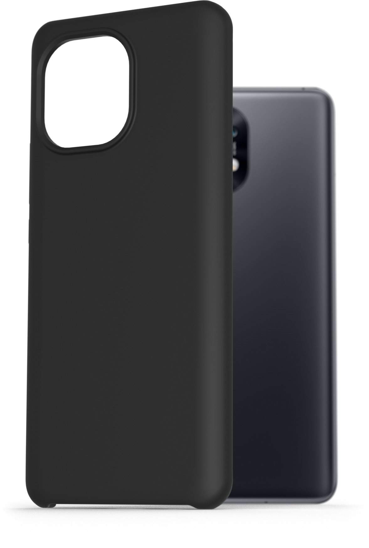 AlzaGuard Premium Liquid Silicone Case for Xiaomi Mi 11 Black Phone...