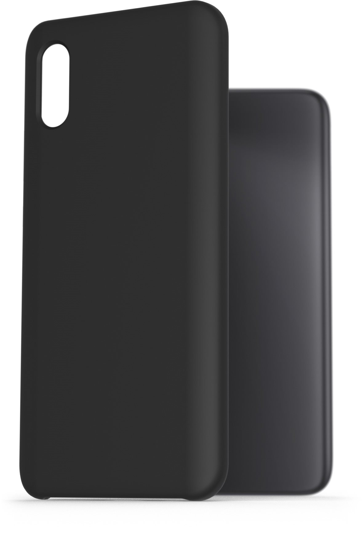 AlzaGuard Premium Liquid Silicone Case for Xiaomi Redmi 9A black...