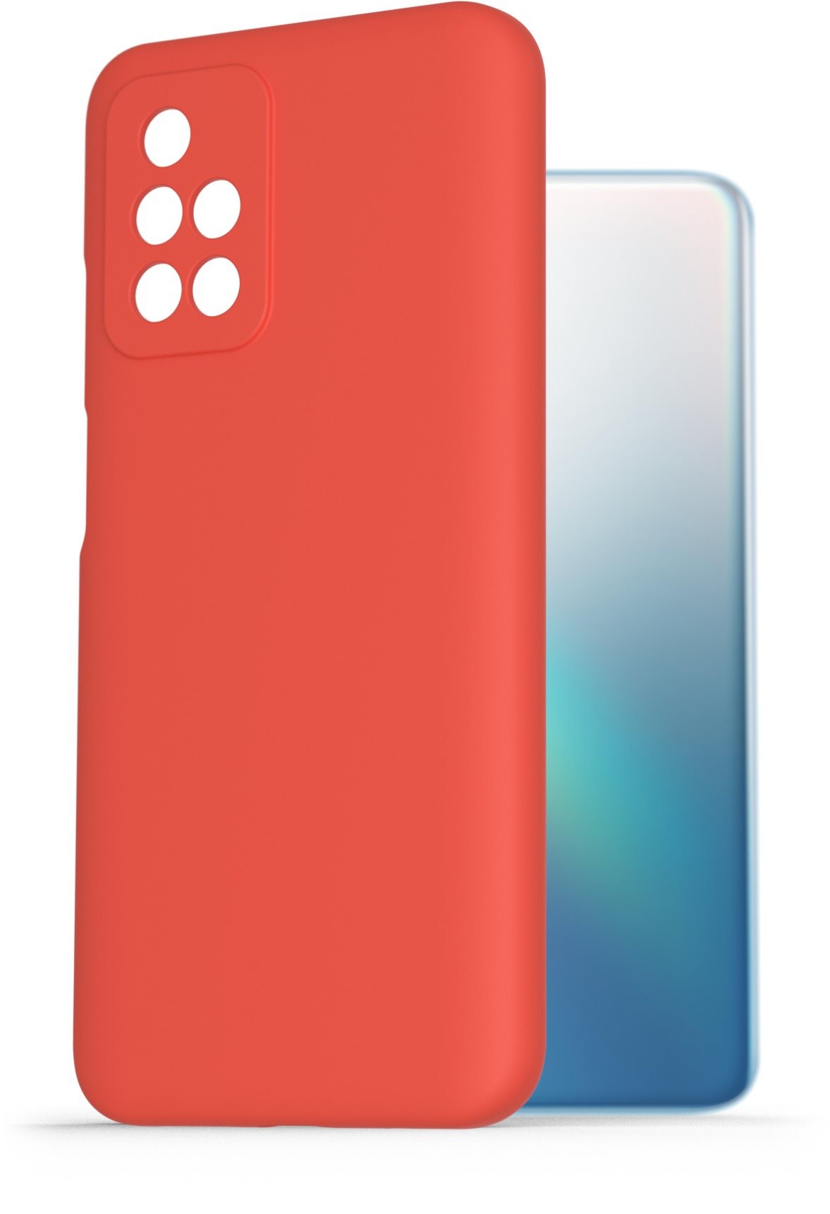 AlzaGuard Premium Liquid Silicone Case for Xiaomi Redmi 10 Red...