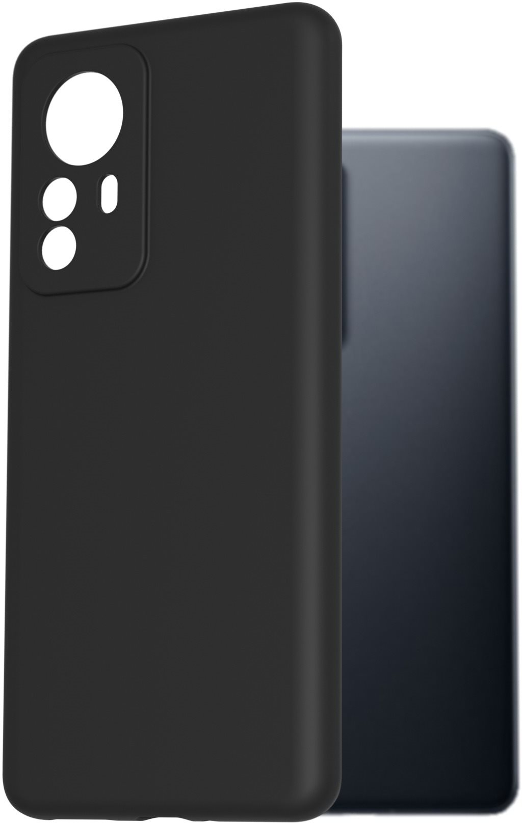 AlzaGuard Premium Liquid Silicone Case pour Xiaomi 12 Pro noir...