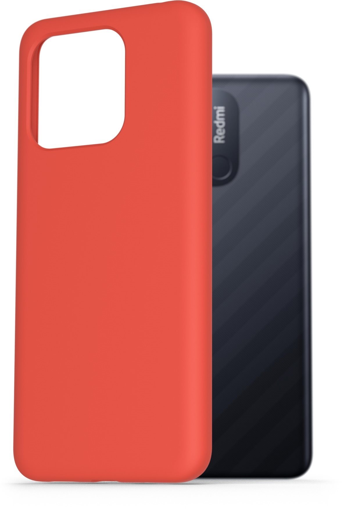 AlzaGuard Premium Liquid Silicone Case für das Xiaomi Redmi 12C rot...