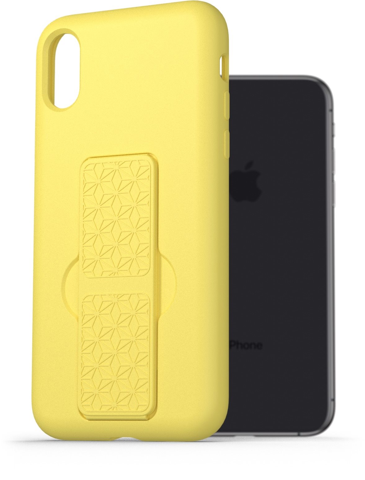 AlzaGuard Liquid Silicone Case avec support pour iPhone X / Xs...
