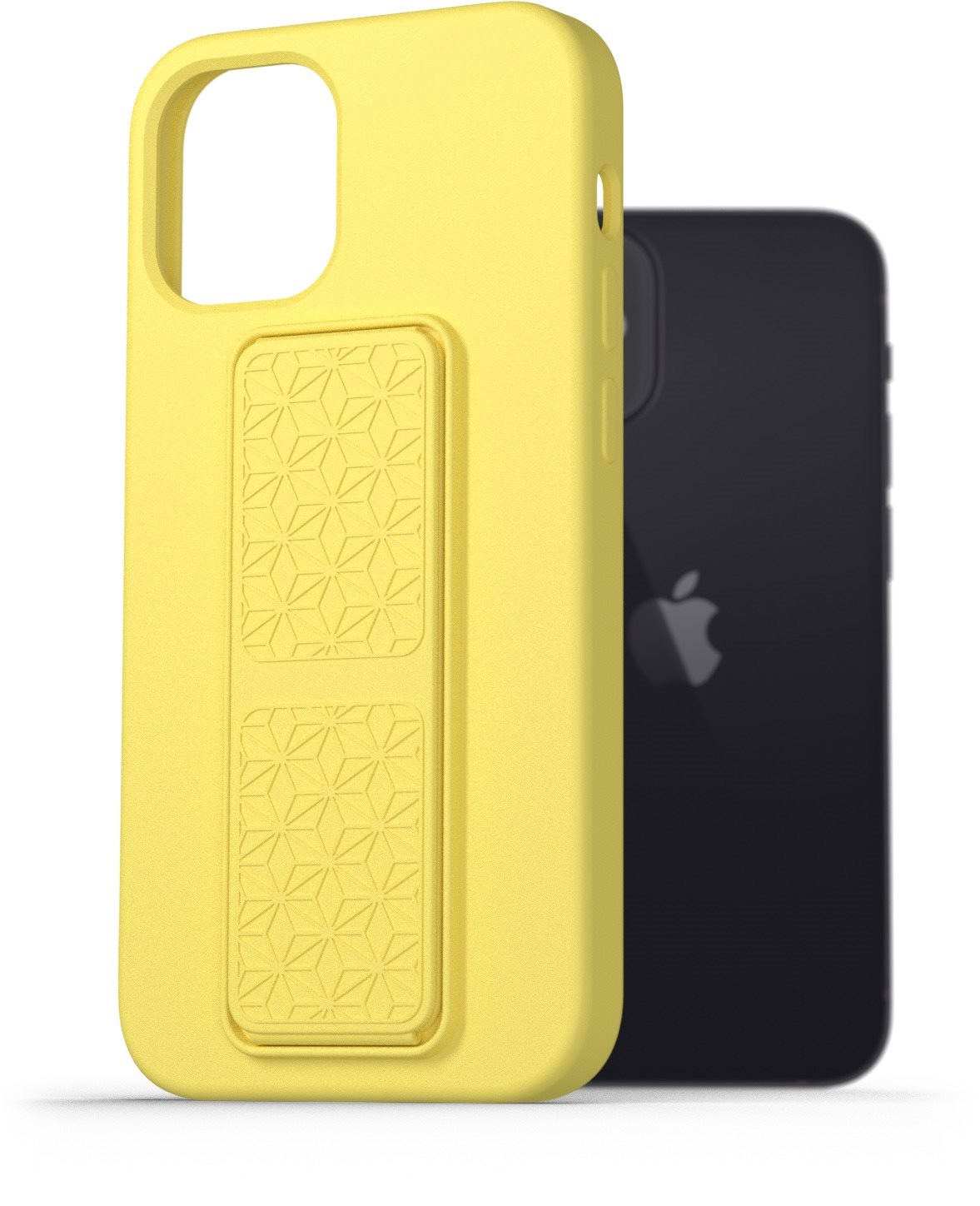AlzaGuard Liquid Silicone Case avec support pour iPhone 12 mini...
