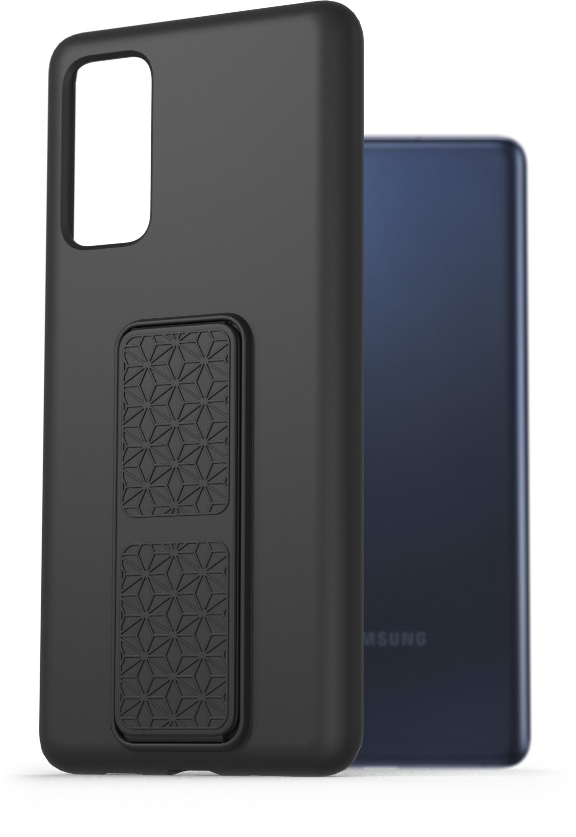 AlzaGuard Liquid Silicone Case with Stand pour Samsung Galaxy S20...