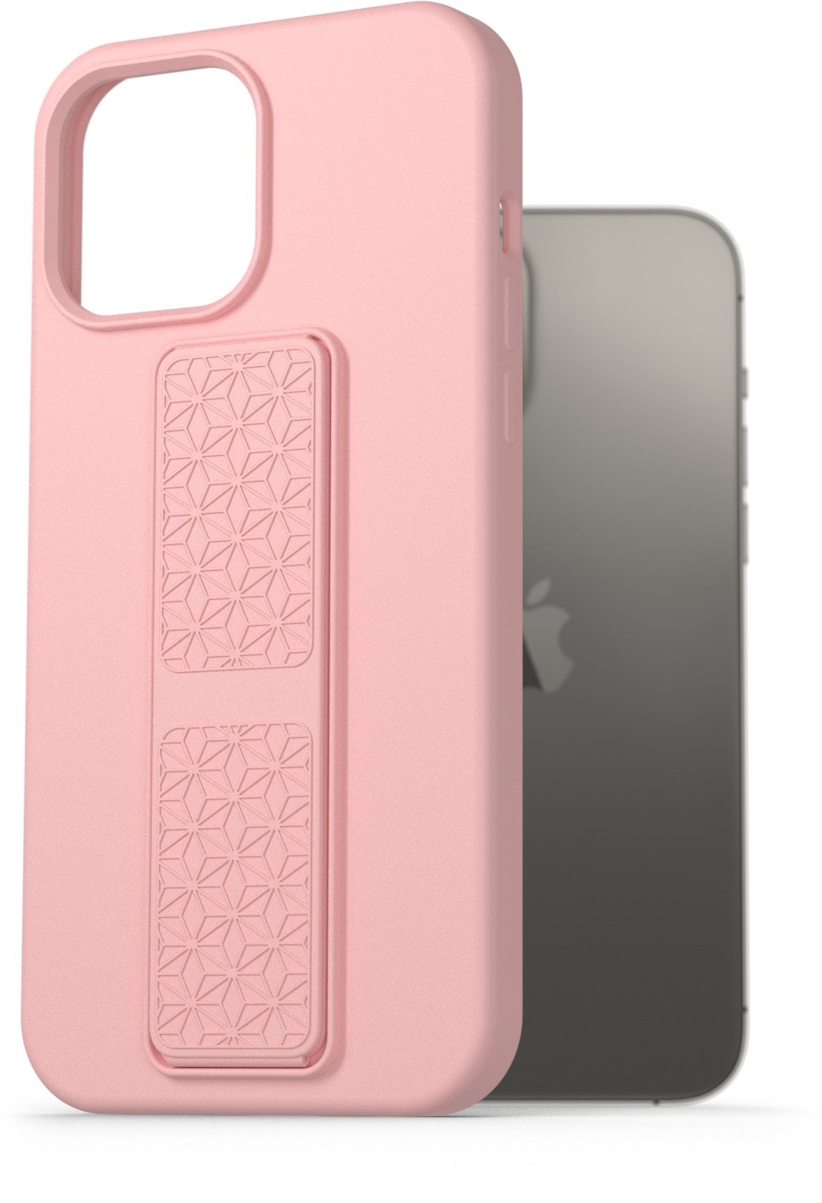 AlzaGuard Liquid Silicone Case with Stand for iPhone 13 Pro Max...