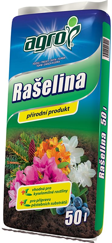 AGRO Rašelina, objem 50l Rašelina