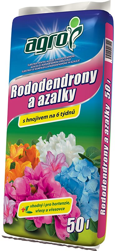 AGRO Substrát pre rododendrony a azalky 50 l Substrát