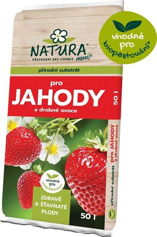 NATURA Substrát na jahody a drobné ovocie 50 l Substrát