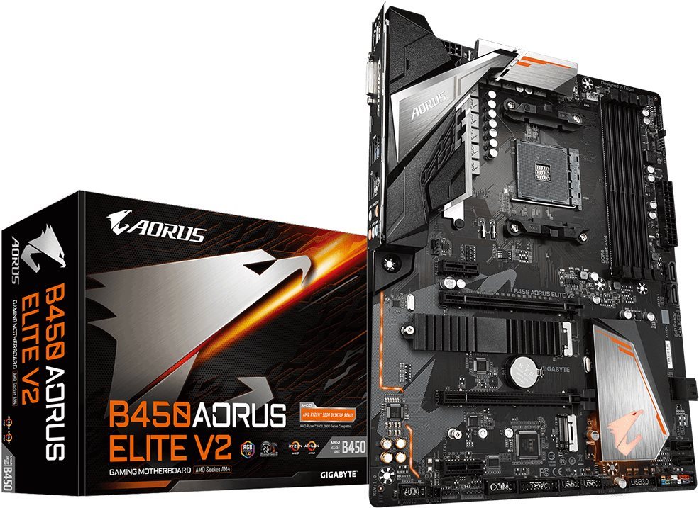 GIGABYTE B450 AORUS ELITE V2 Motherboard