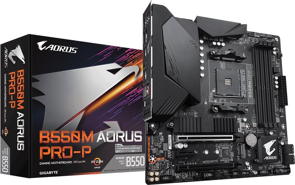 GIGABYTE B550M AORUS PRO-P Carte mere