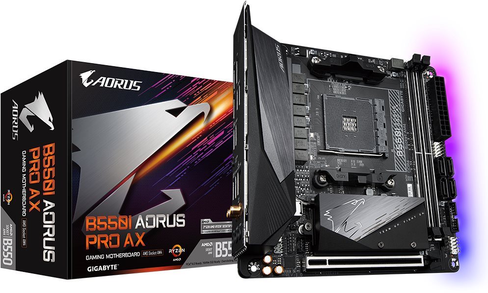 GIGABYTE B550I AORUS PRO AX Alaplap