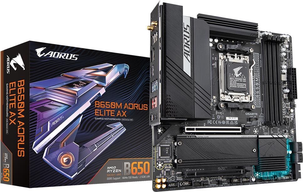 GIGABYTE B650M AORUS ELITE AX Alaplap