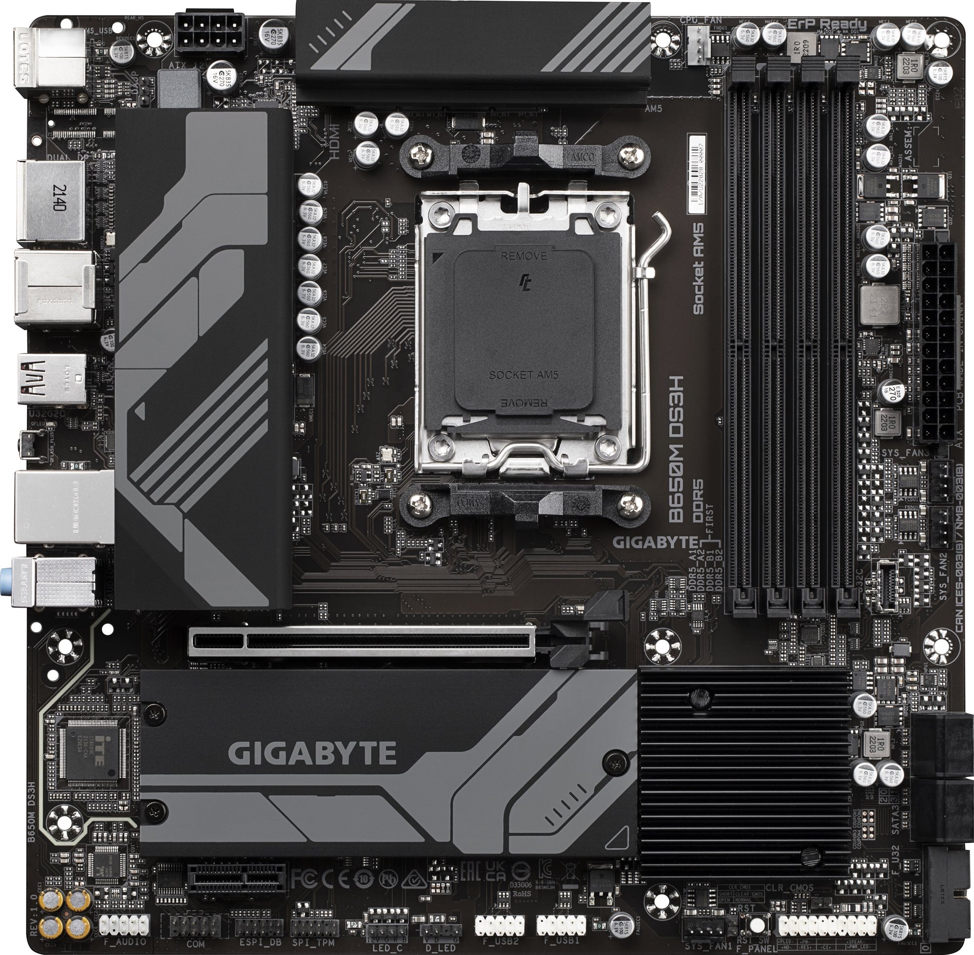 GIGABYTE B650M DS3H Základní deska