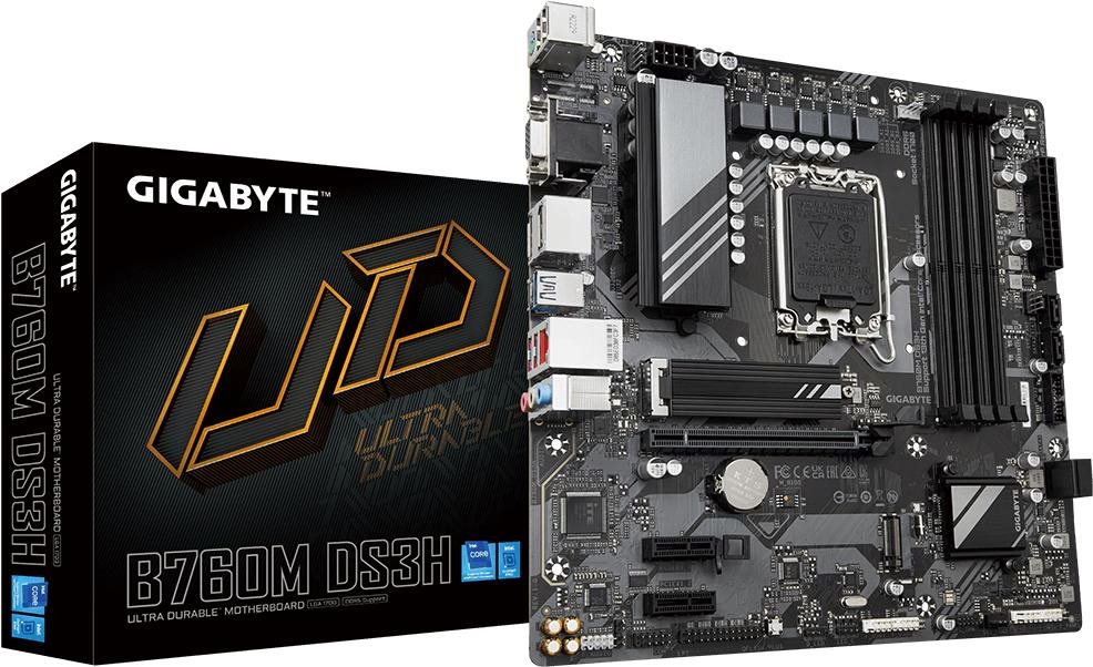 GIGABYTE B760M DS3H Alaplap