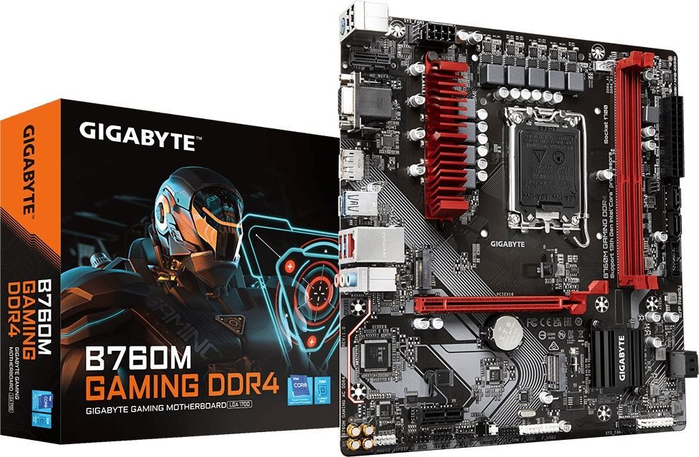 GIGABYTE B760M GAMING DDR4 Motherboard