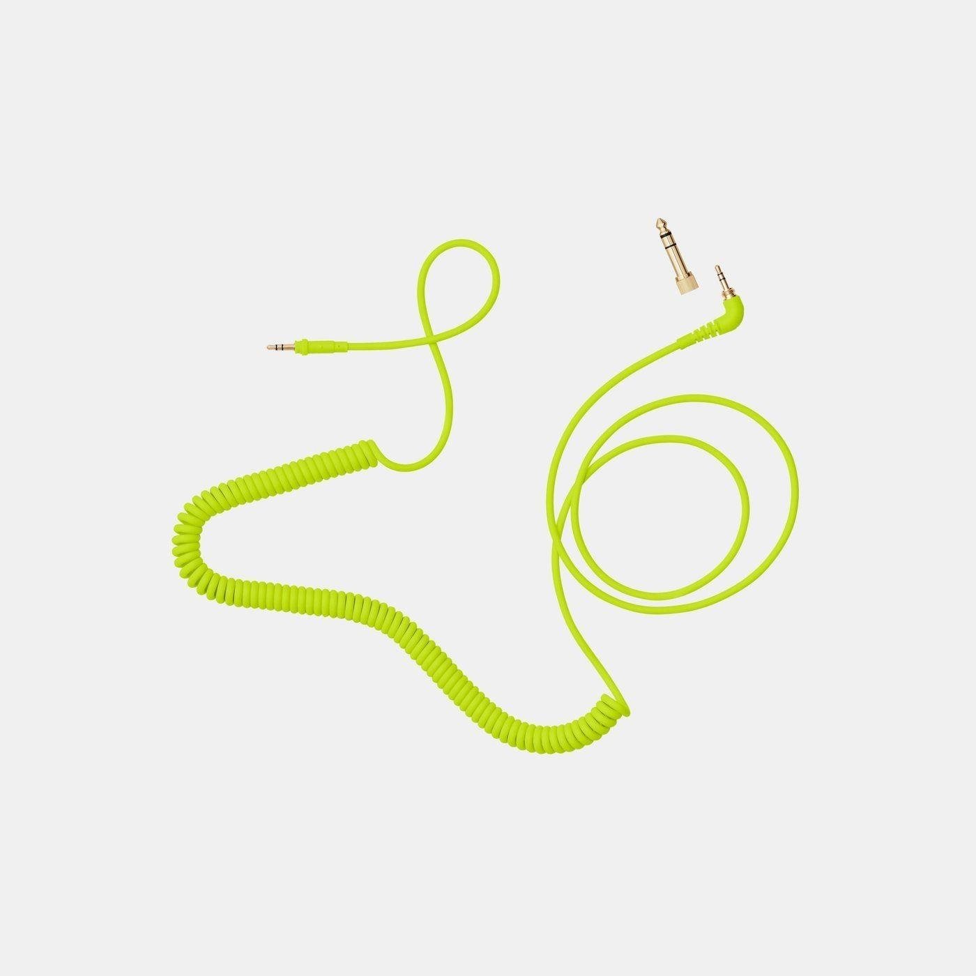 AIAIAI C18 - Bobiné 1.5m avec adaptateur - Néon Accessoires casque...