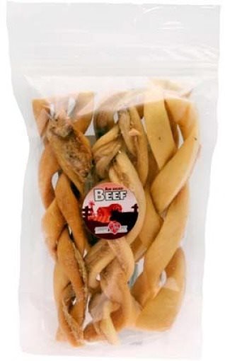 Cobbys Pet Aiko Sušená pletená hovädzia koža 100 g Sušené mäso pre...
