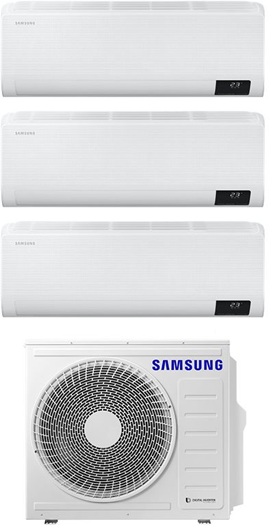 Samsung WindFree AJ068TXJ3KG/EU + AR09TXFCAWKNEU + AR07TXFCAWKNEU...