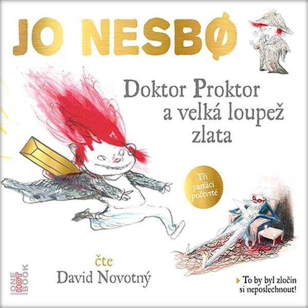 Doktor Proktor a velká loupež zlata Audiokniha MP3