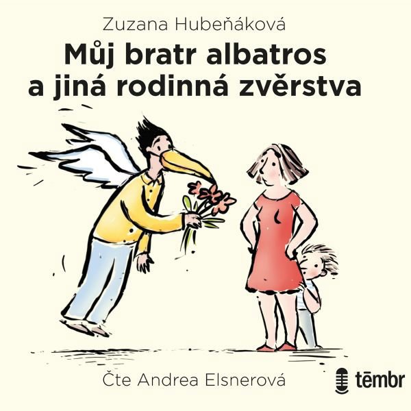 Můj bratr albatros a jiná rodinná zvěrstva Audiokniha MP3