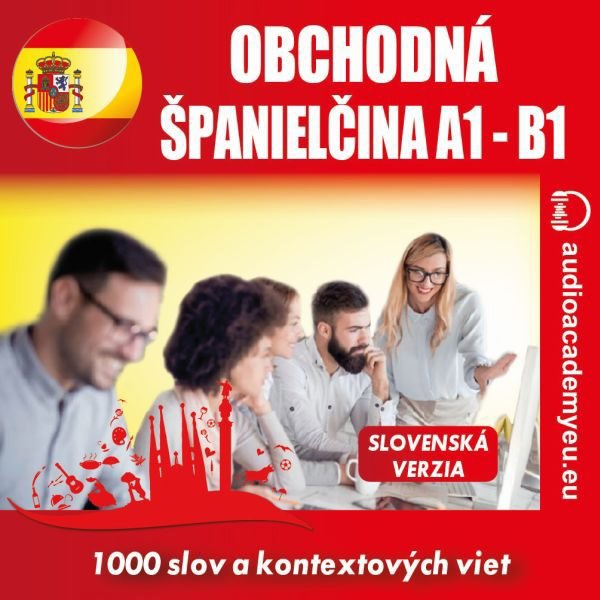 Obchodná španielčina A1-B1 Audiokniha MP3