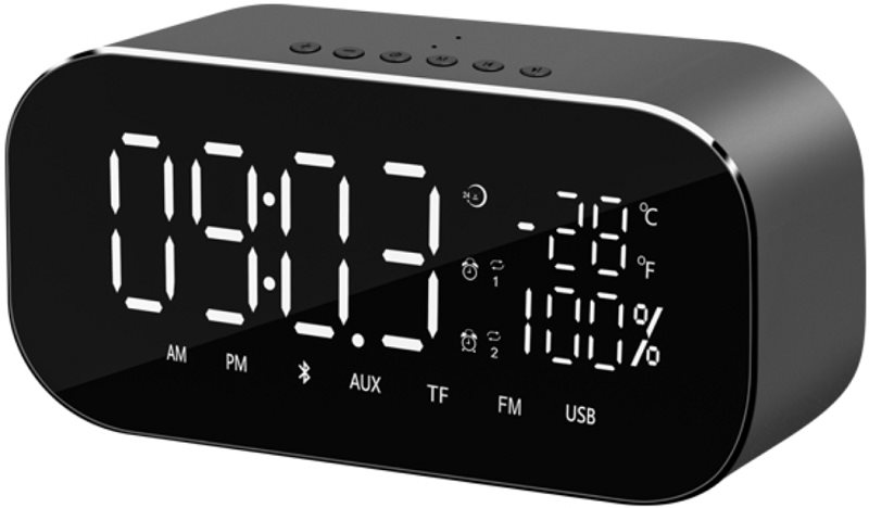 Akai ABTS-S1 BK Radio Alarm Clock