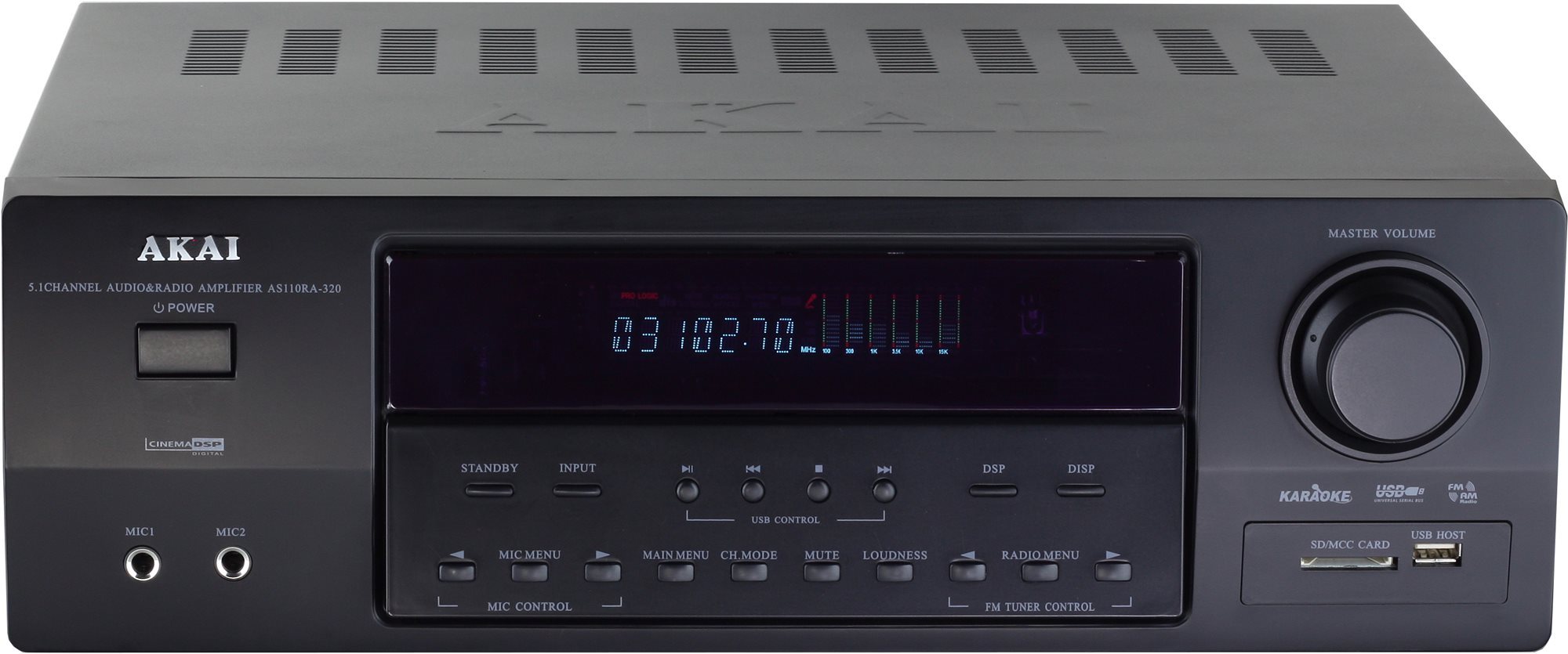 AKAI AS110RA-320 HiFi zosilňovač