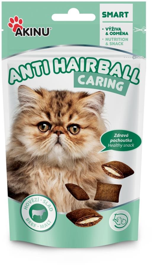 Akinu Anti Hairball pre mačky 50 g Maškrty pre mačky