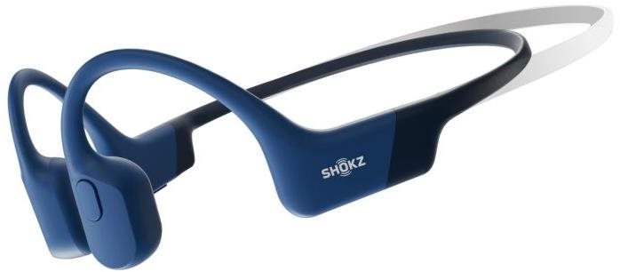 Shokz OpenRun Mini Bluetooth slúchadlá pred uši, modré Bezdrôtové...