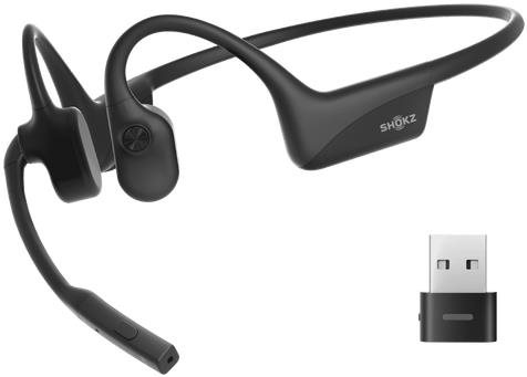 Shokz OpenComm2 UC Wireless Headset USB-A Bezdrôtové slúchadlá