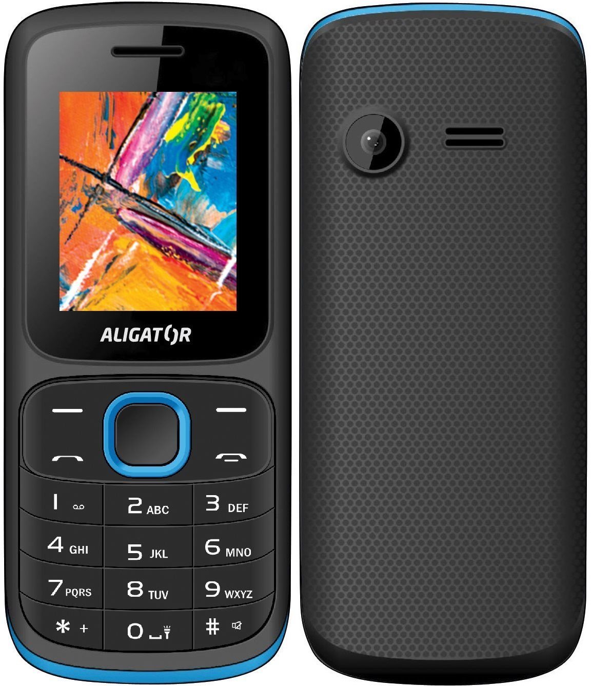 Aligator D210 Dual SIM modrý Mobilný telefón