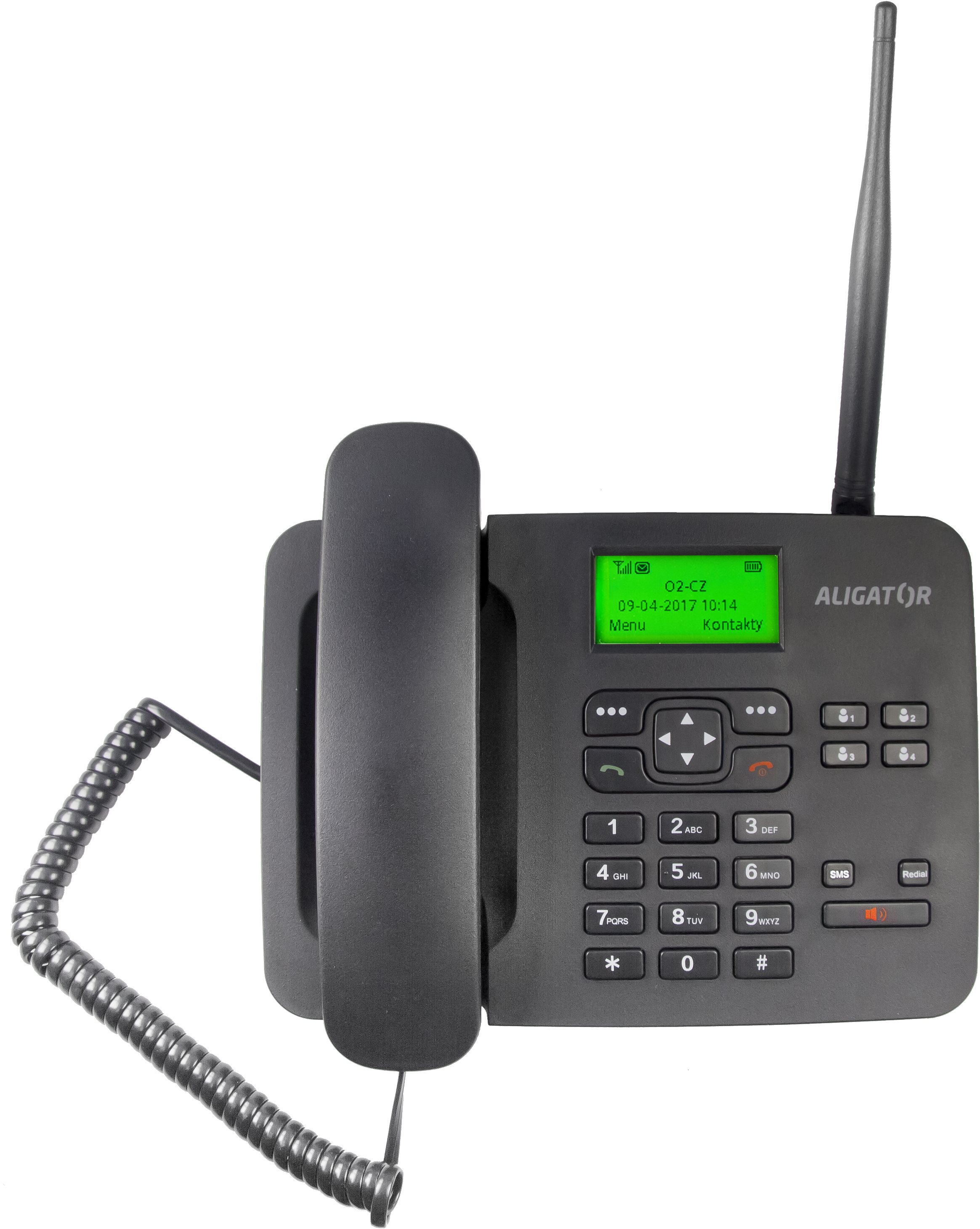 Aligator T100 čierny Mobilný telefón