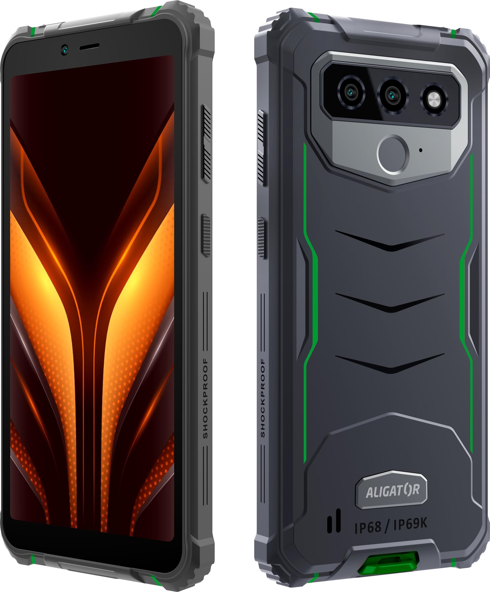 Aligator RX850 eXtremo 4 GB/64 GB zelený Mobilný telefón