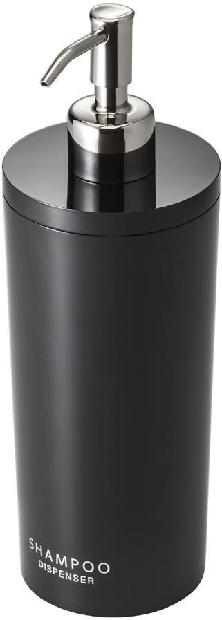 Yamazaki Round 2929, 500 ml, ABS plast, čierny Dávkovač mydla