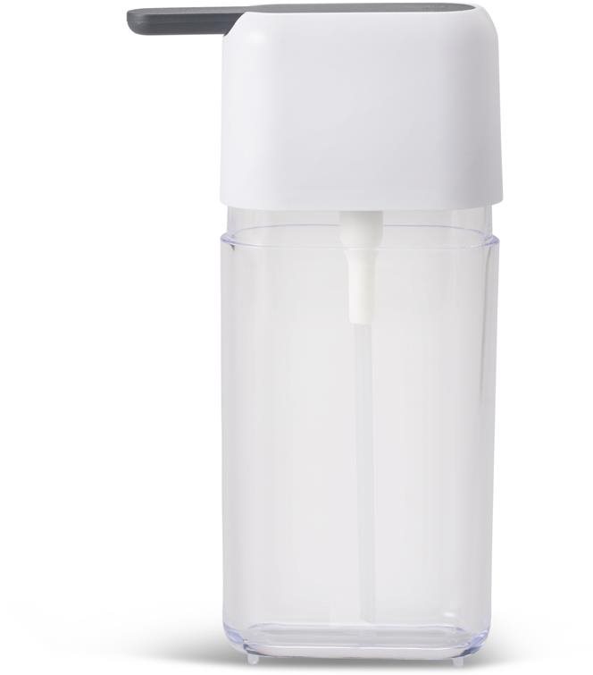 Stelton Rig-Tig Z00070, plast, 200 ml, biely/sivý Dávkovač mydla
