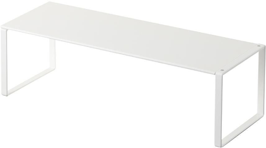 Yamazaki Frame 2572, na 6 párov, š. 34 – 60 cm, kov, biely Botník