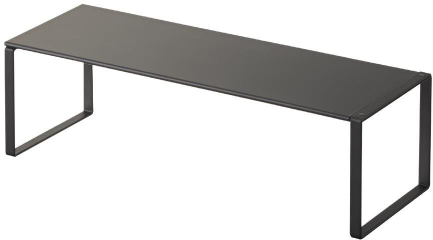 Yamazaki Frame 2573, na 6 párov, šírka 34 – 60 cm, kov, čierna Botník