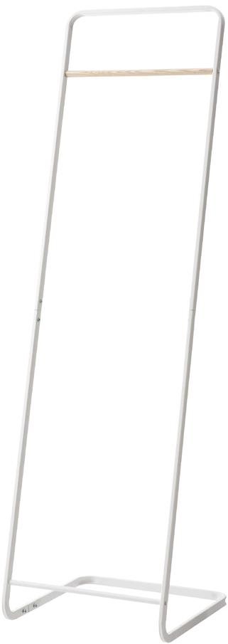Yamazaki Tower 7671, kov/drevo, v. 140 cm, biely Vešiak