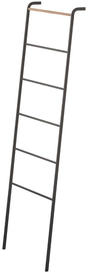 Yamazaki Tower 2813, kov/drevo, v. 160 cm, čierny Vešiak