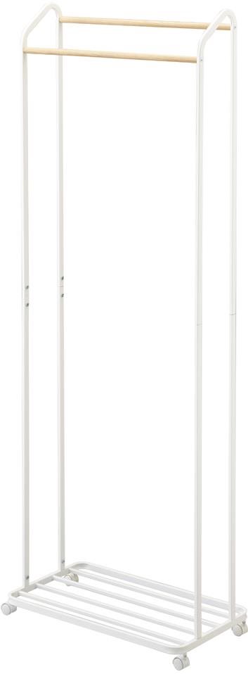 Yamazaki Tower 3516, kov / drevo, výška 172,5 cm, biely Vešiak