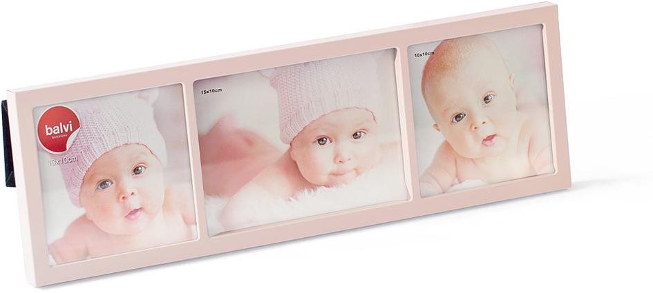 Balvi Fotorámik Petit 26189, kov, 10 × 10 cm/10 × 15 cm (2×),...
