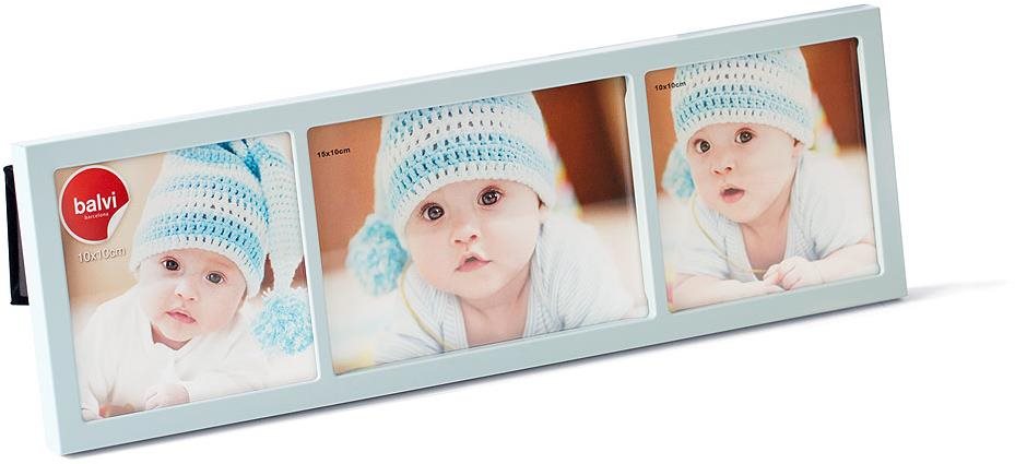 Balvi Fotorámik Petit 26192, kov, 10 × 10 cm / 10 × 15 cm (2×),...
